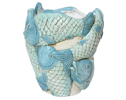 Vaso Fish H.29,5 Azzurro Kaemingk - Design Unico e Elegante per Decorazioni Versatili Vaso Fish H.29,5 Azzurro Kaemingk - Design Unico e Elegante per Decorazioni Versatili